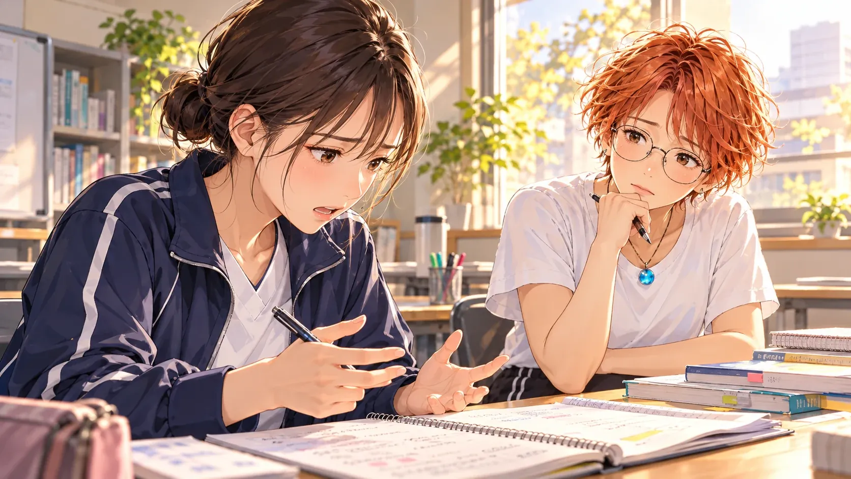 悩みを、ひとつずつのイメージイラスト